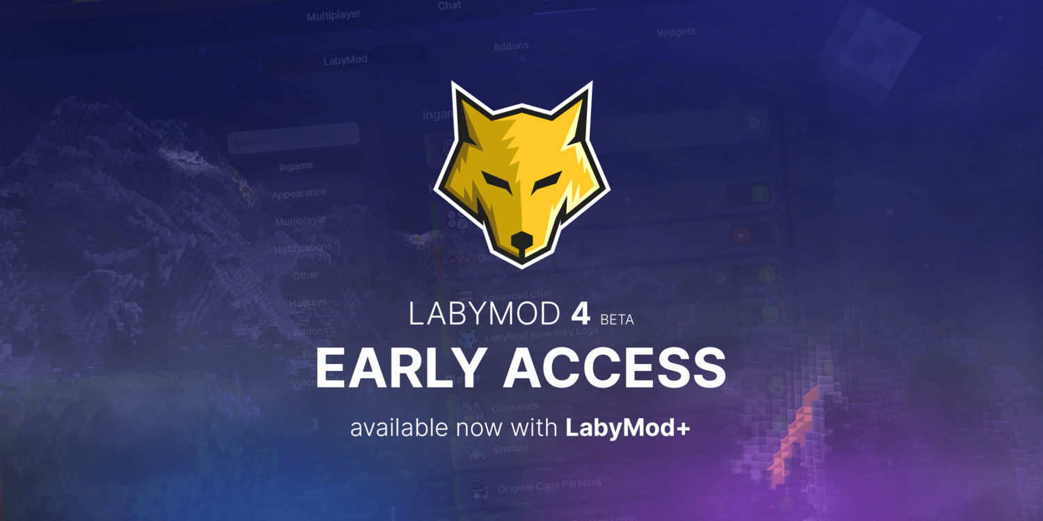 Access to LabyMod 4 is now included in LabyMod+.