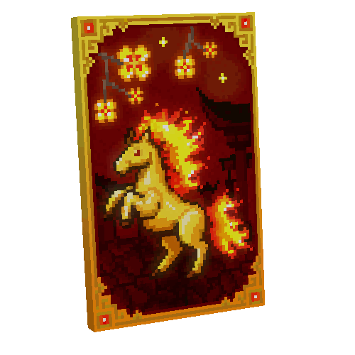 Fire Horse Cloak