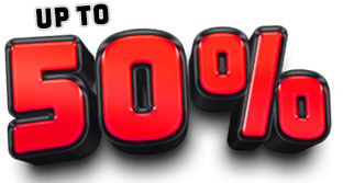 Up to 50% sale